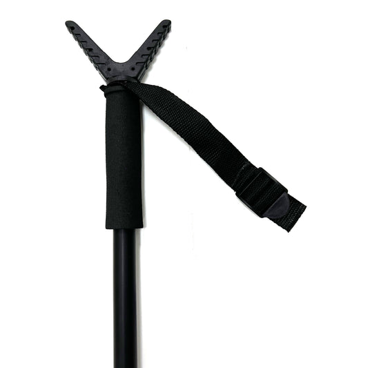 Outdoor Tactical Bracket Single-leg Three-section Rotary Telescopic Bracket