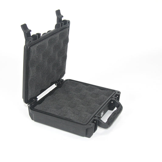 Black Glass Fiber Single Gun Case Box With Combination Lock Foam Shockproof Protective Gun Cases