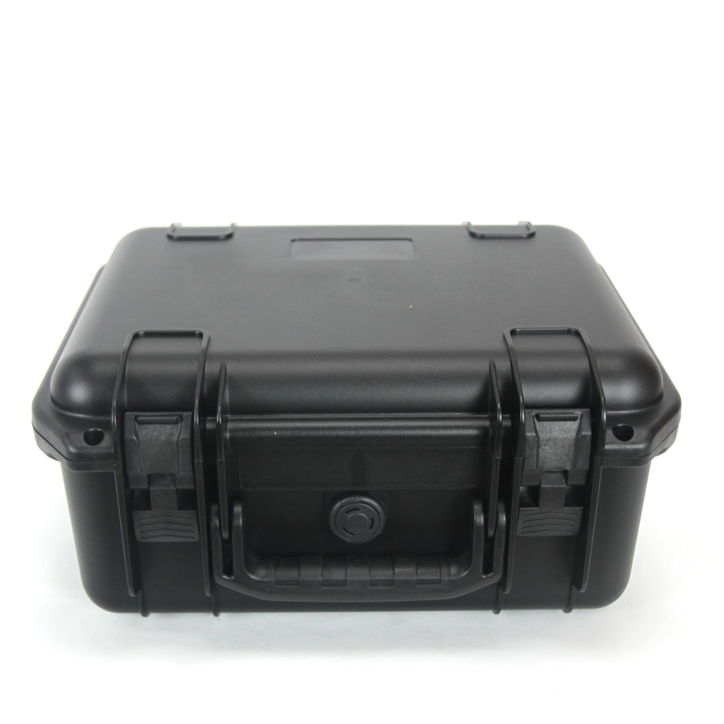Waterproof Tactical Hand Gun PP Protective Foam Mould Tray Hard Gun Case With Fabric Shoulder Strap Black