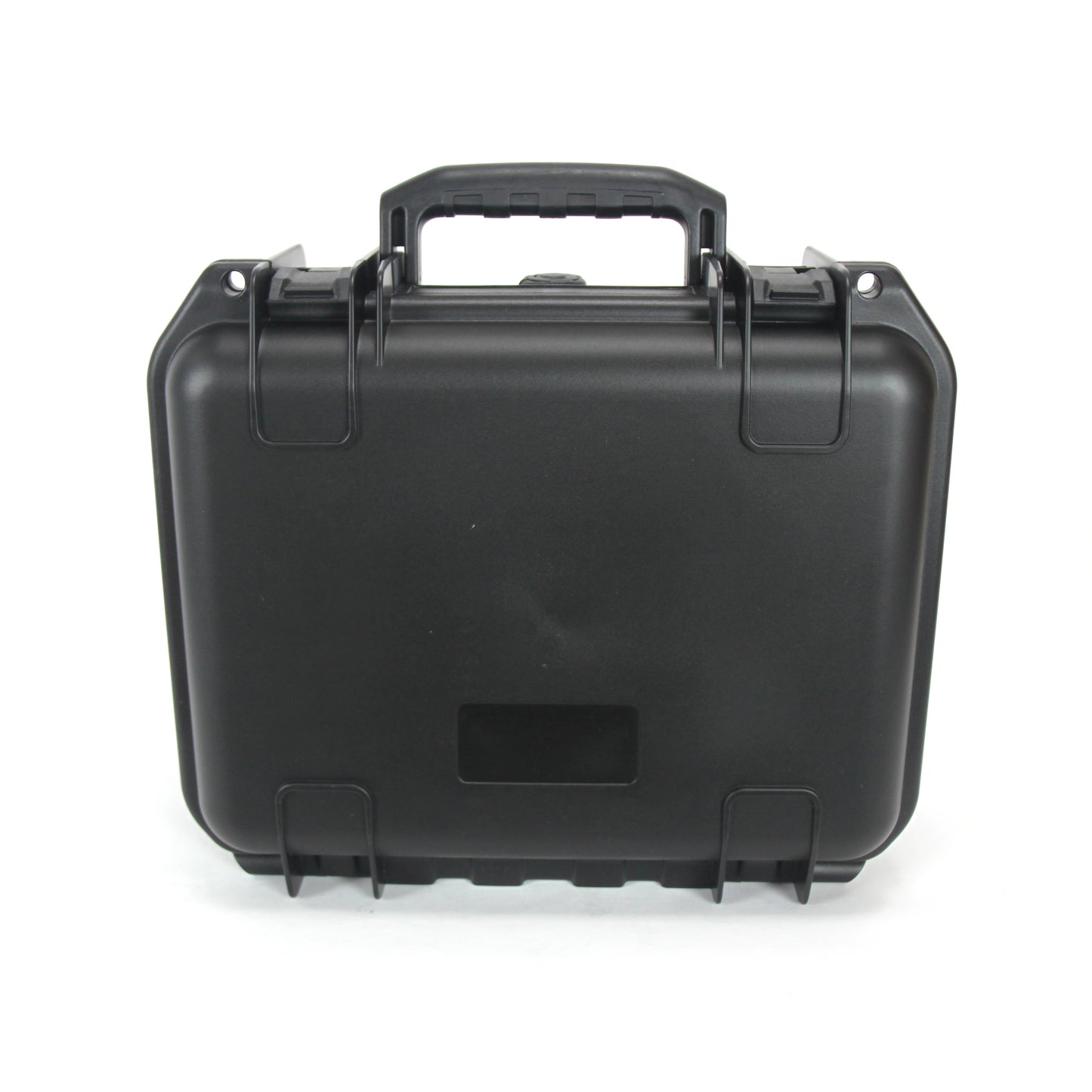 Waterproof Tactical Hand Gun PP Protective Foam Mould Tray Hard Gun Case With Fabric Shoulder Strap Black