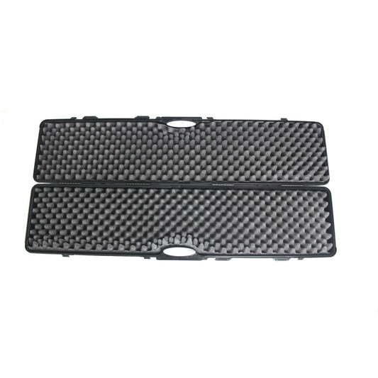 Black Framed Gun Box 2 Locks Safe Case Gun Carry Storage