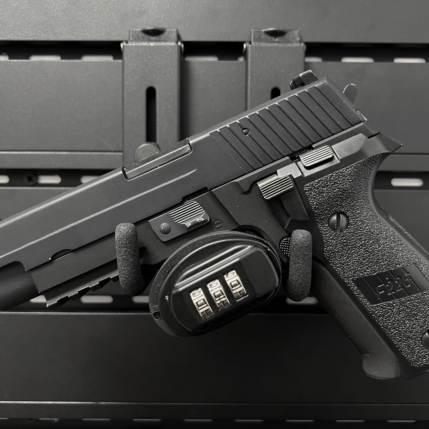 Black Blue Combination Trigger Lock Gun Safety Lock