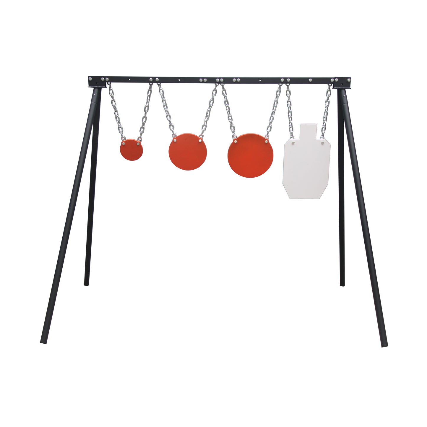 AR500 Gong Target 3/8" Metal Steel Shooting Target Stand Complete Target System