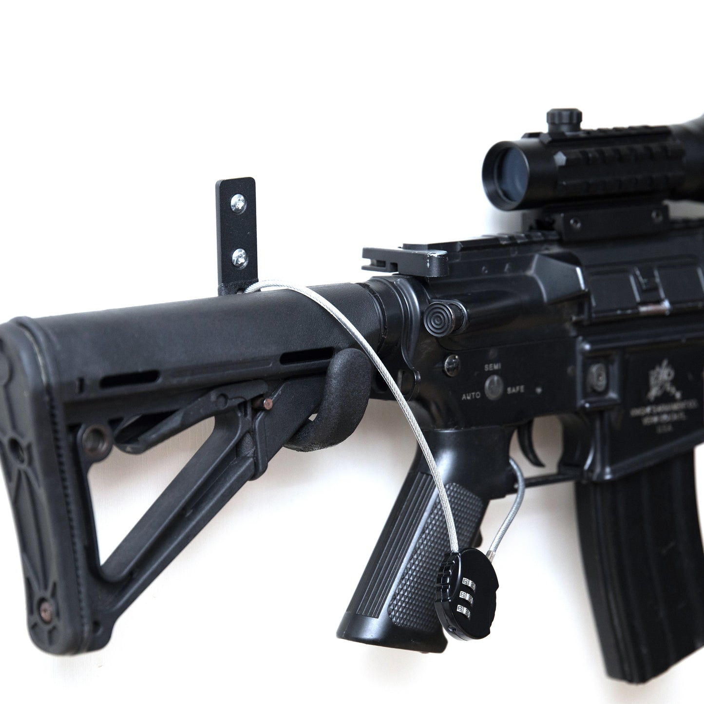 Minimalist Wall Hanging Gun Small Hook Gun Rack