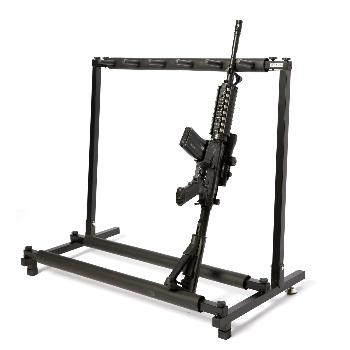 5 Seats Gun Rack Stand Gun Display Rack