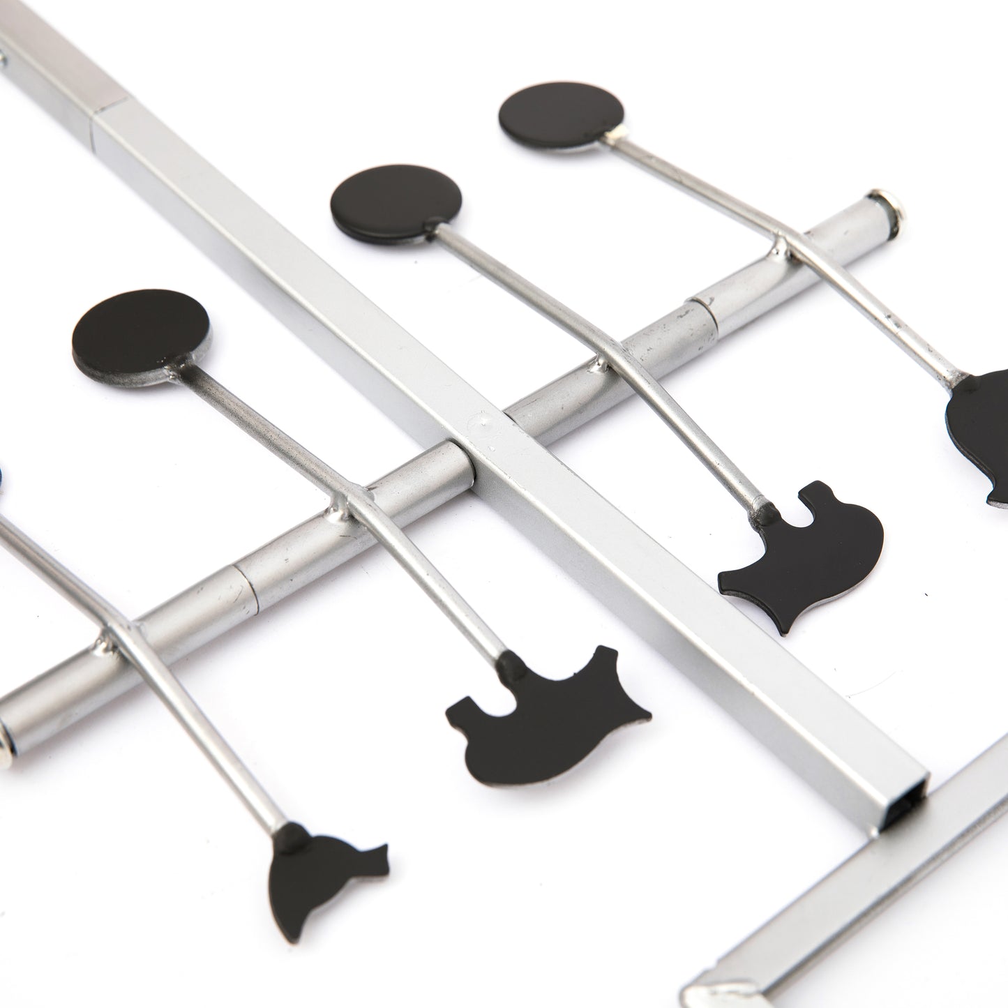 Assembly Spinning Metal with Paper Shooting Targets Field Target