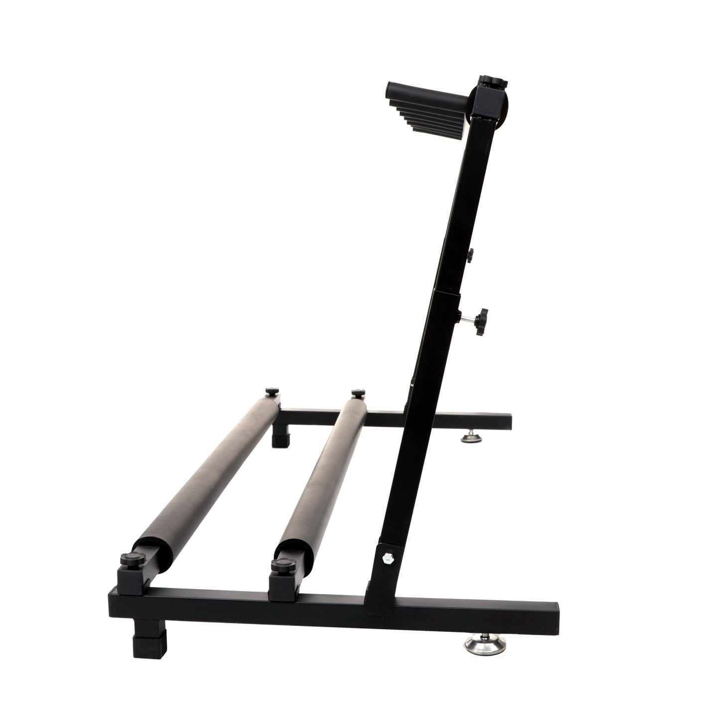 Height Adjustable For Different Length Guns, Foldable Floor Gun Display Rack Shooting Gun Storage