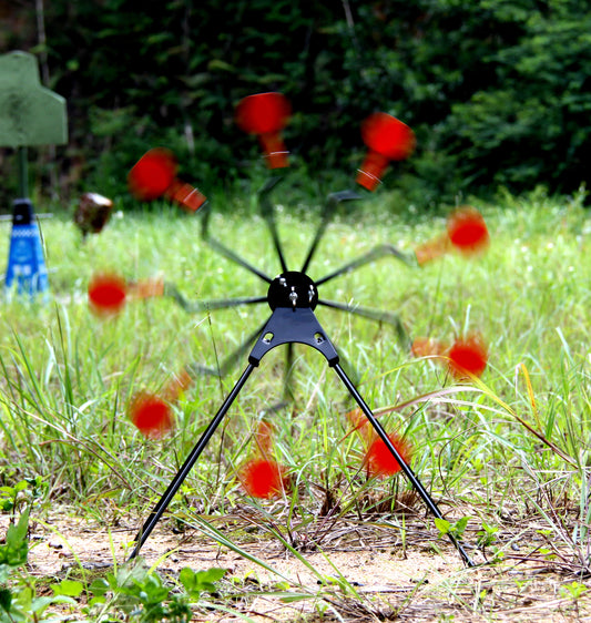 Auto Reset Ferris Wheel Moving Steel Spinner Shooting Target