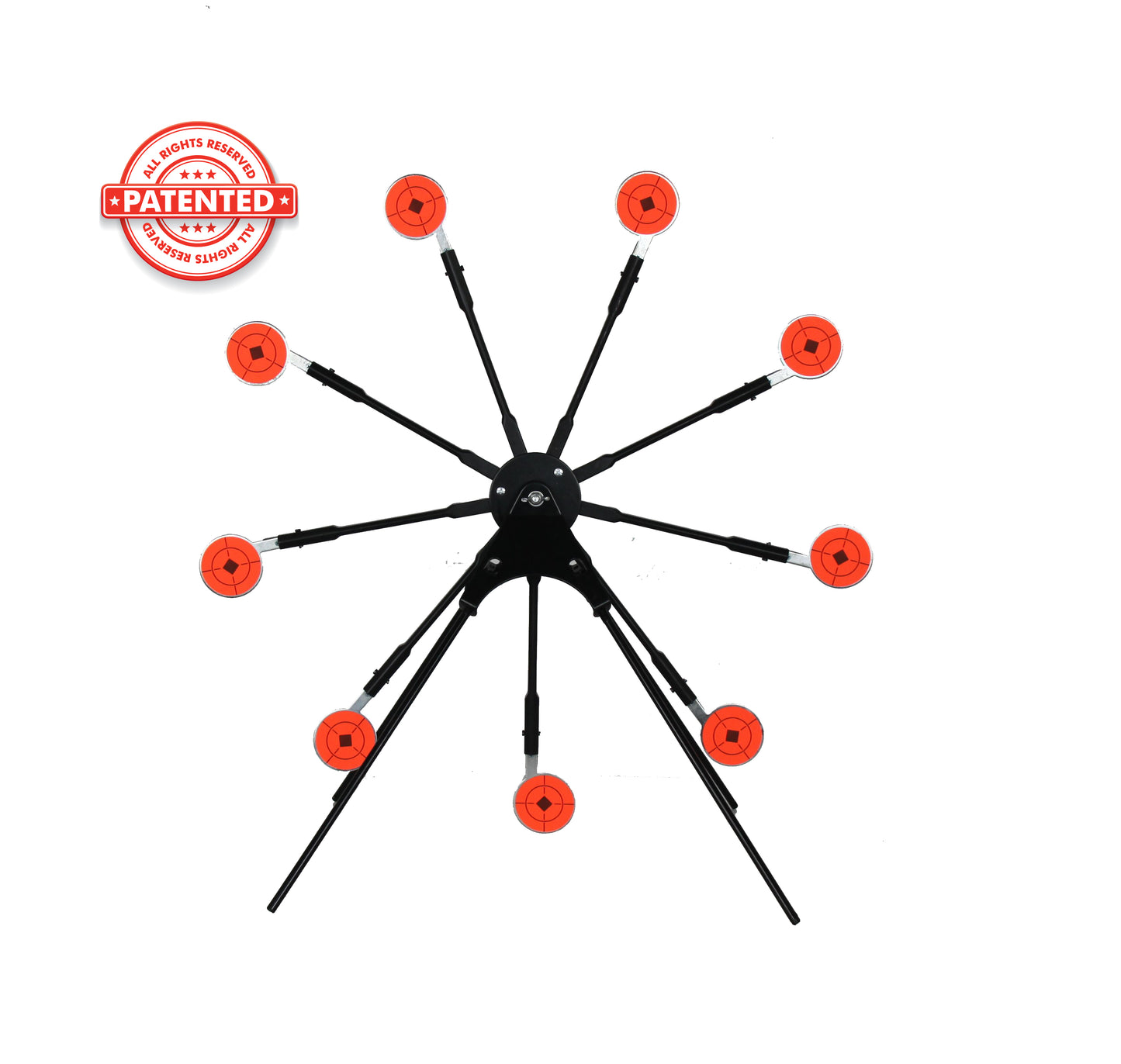 Auto Reset Ferris Wheel Moving Steel Spinner Shooting Target