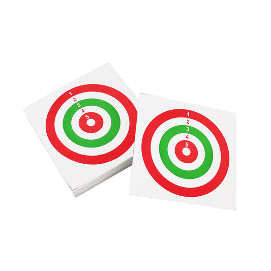 14*14cm 100pcs/bag Multicolor Non Adhesive Cone Trap Cardboard Paper Shooting Targets