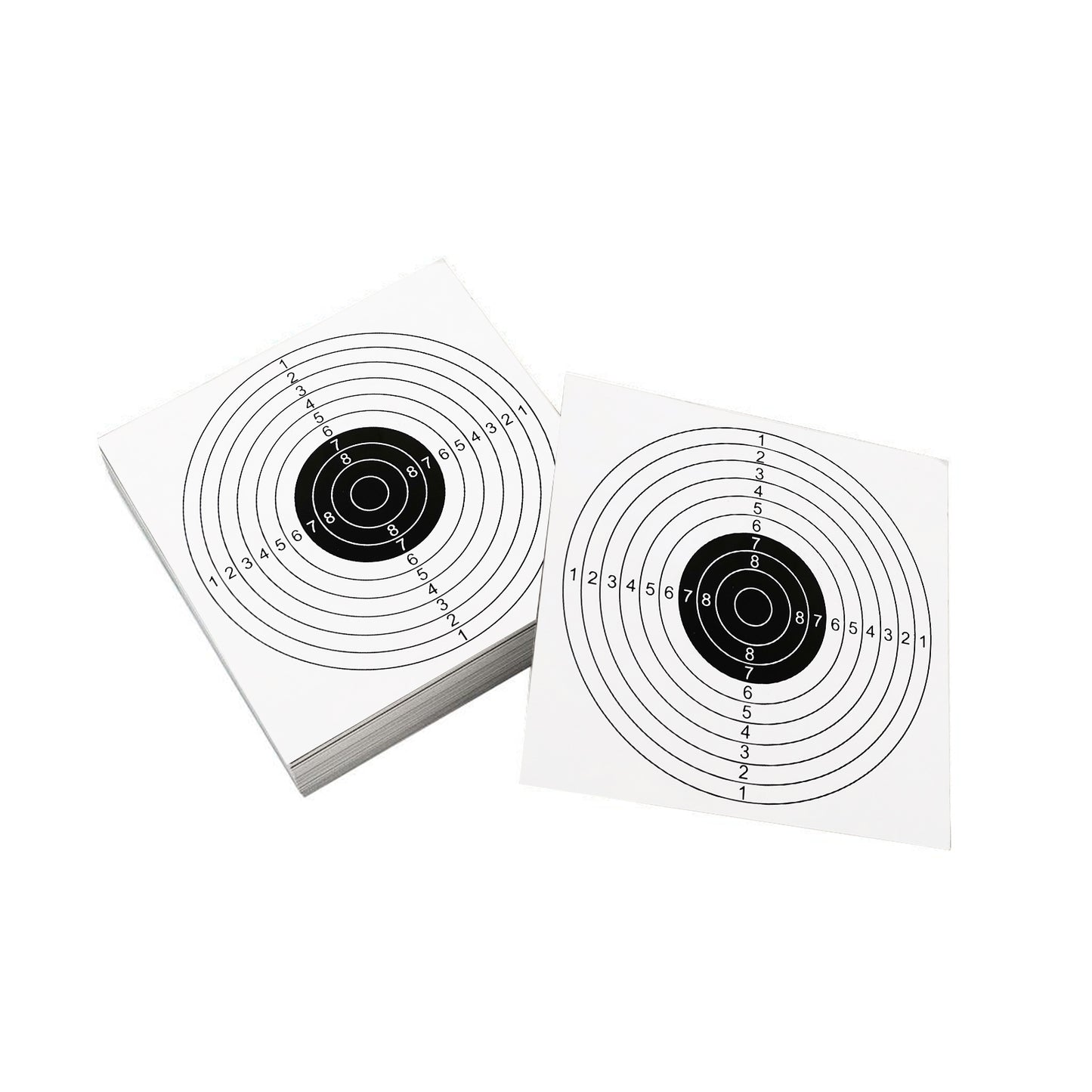 14*14cm & 17*17cm 100pcs/bag Non adhesive Cone Trap Cardboard practise paper shooting targets