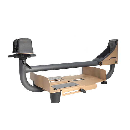 Large Tan Gun Stock Rack Long Gun Rest