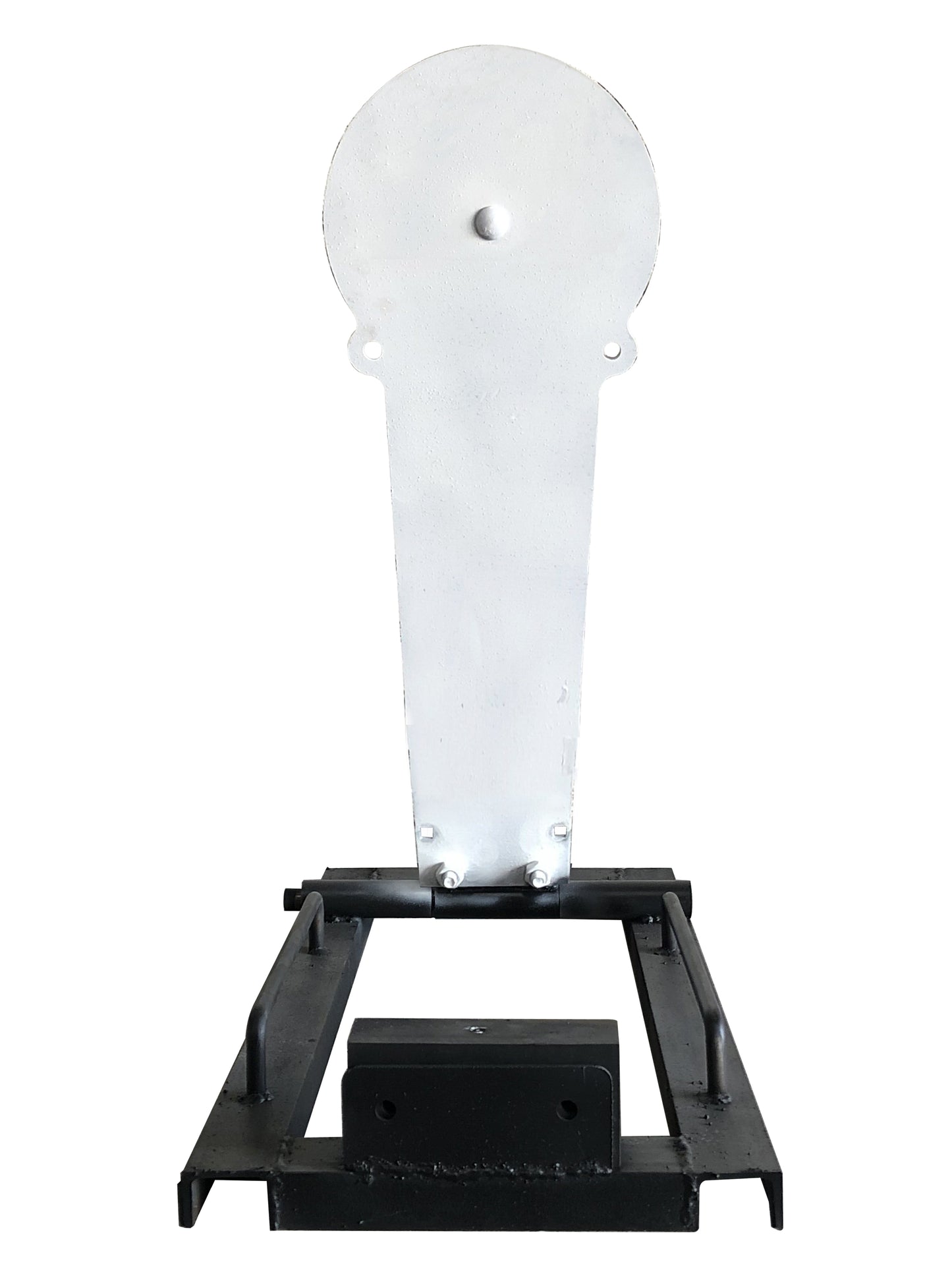 Half Body Reactive Popper AR500 Bullseye Silhouette Targets