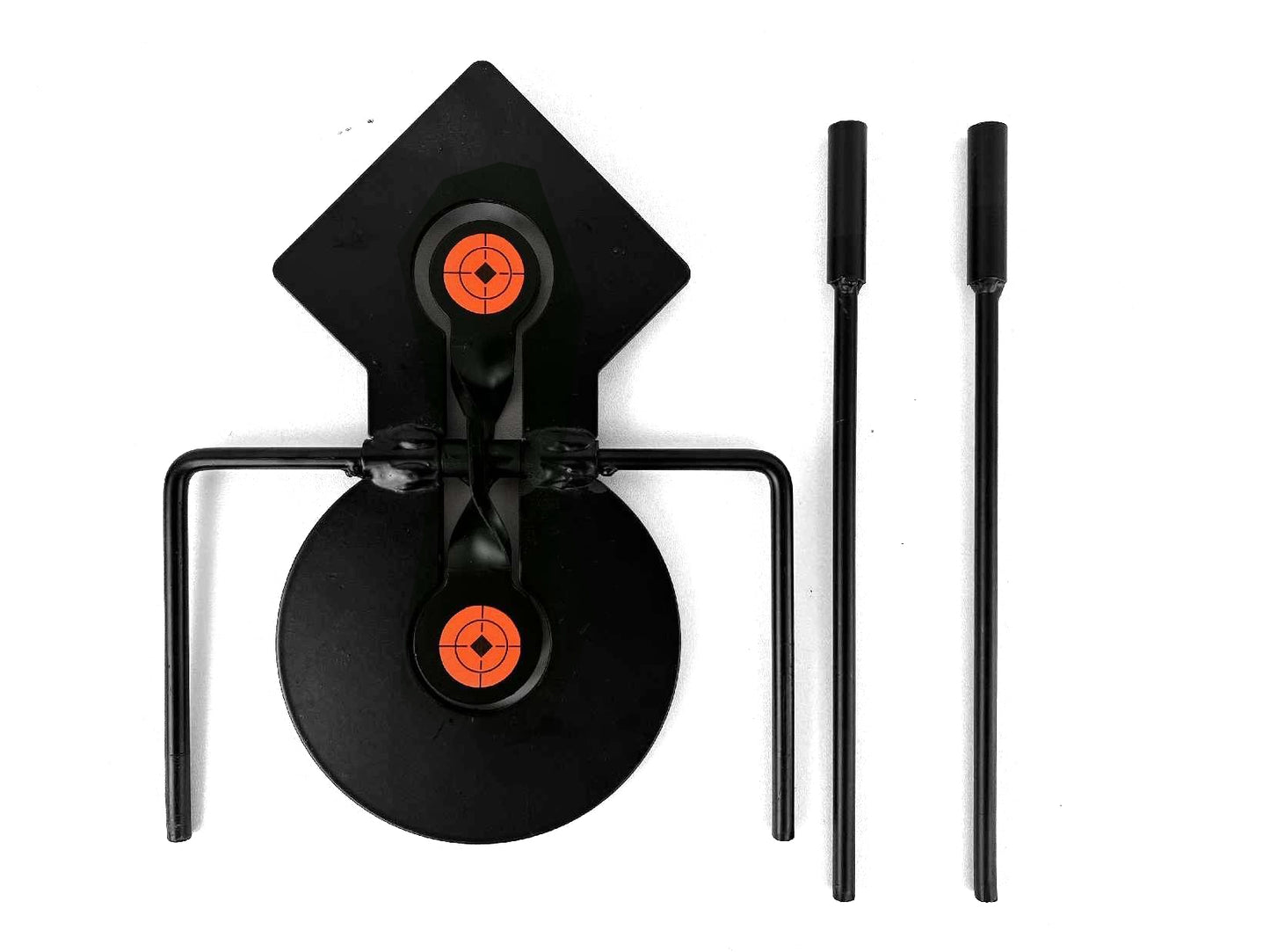Assembled Black Tumble Graphics Pellet Target