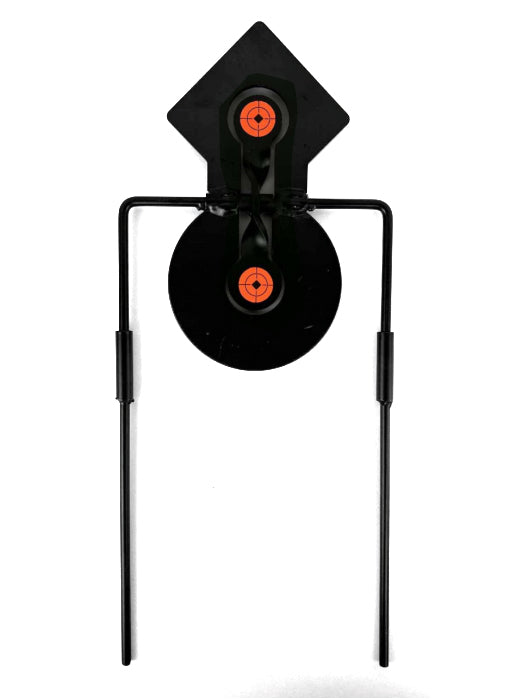 Assembled Black Tumble Graphics Pellet Target