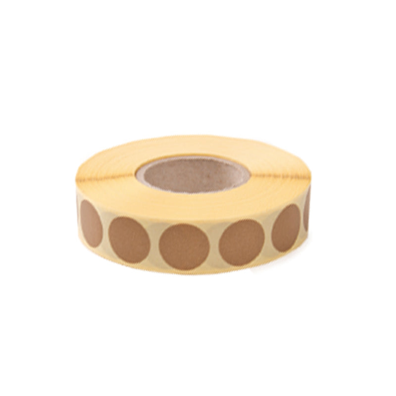 19mm 2000pcs/roll White/black/brown Kraft Round Labels Paper Shooting Target Stickers Patches Adhesive Pasters