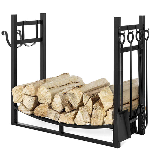 European Palace Style Firewood Storage Rack