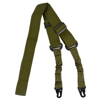Military Multi-function Two-point Belt Task Shoulder Strap Tactical Strap Lanyard Cross-body Grab Rope