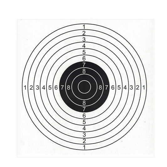 14*14cm & 17*17cm 100pcs/bag Non adhesive Cone Trap Cardboard practise paper shooting targets