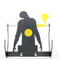 Swinging and Rolling Reset Target Training Pellet Target Airgun Shooting Target