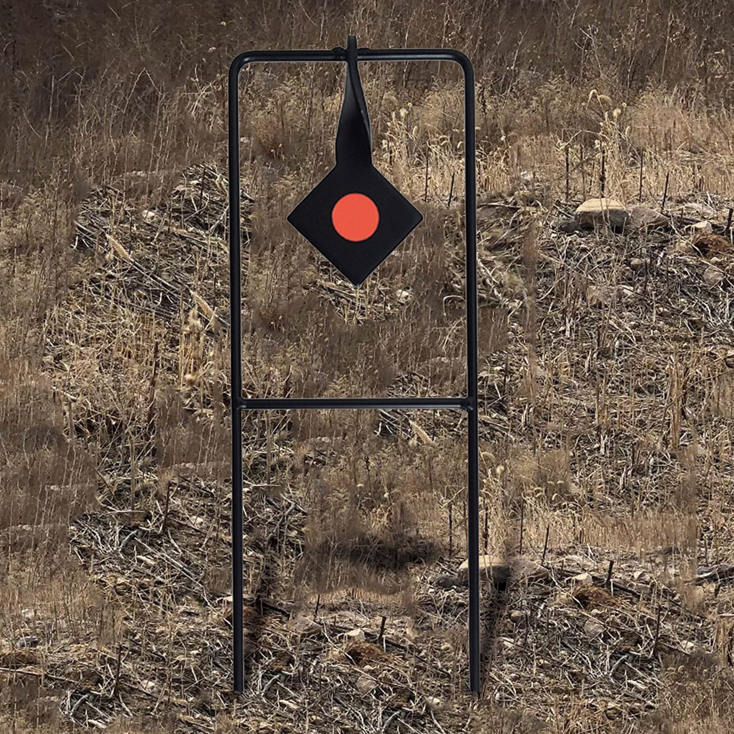 .22 caliber Steel Shooting Spinning Target