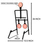 Heavy Duty Steel Pistola Shooting Reset Pellet Target Metal Stand