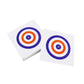 14*14cm 100pcs/bag Blue Non Adhesive Cone Trap Cardboard Paper Shooting Targets
