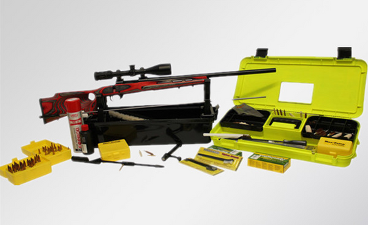 Double Layer Rifle Maintenance Center Shelf Kit Tool Bullet Storage Can Box