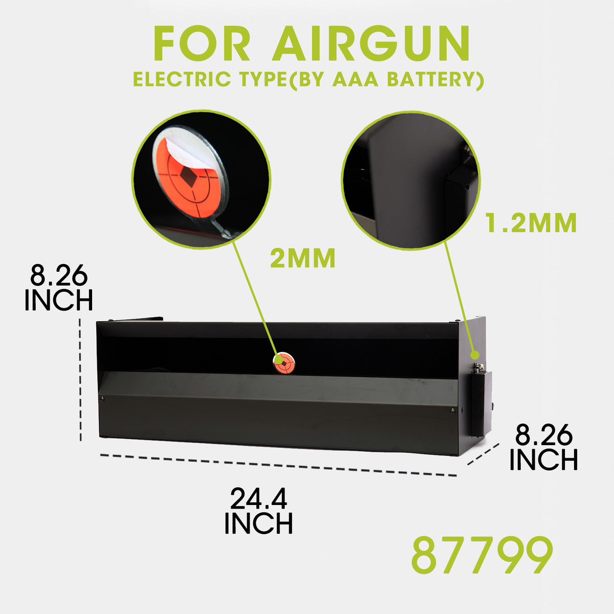 Electric Rocking Target Electric Moving Auto Reset Pellets Catch Shooting Target – FOYOTO