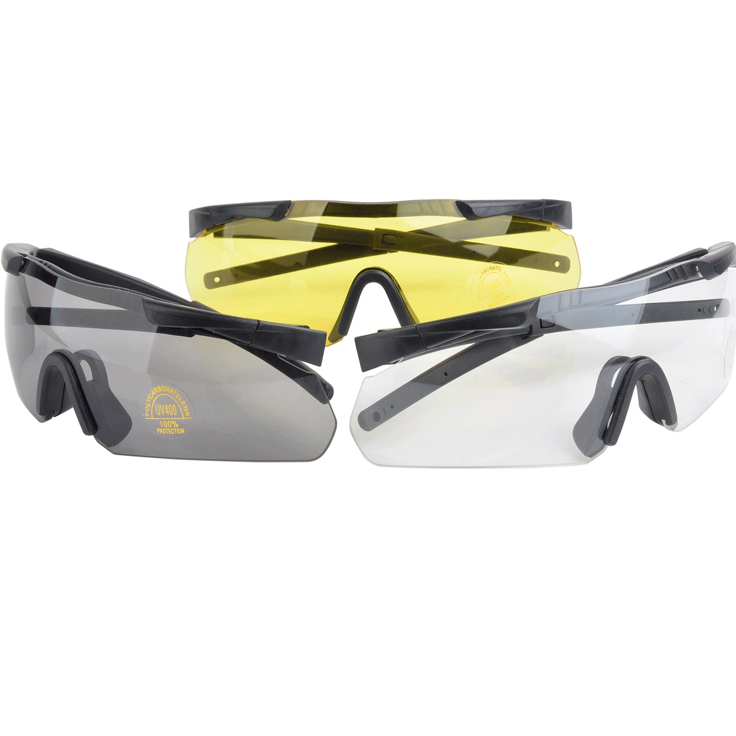 3.0mm Lens Anti-shock Action Shooting Glasses Tactical Eye Protective Eyewear