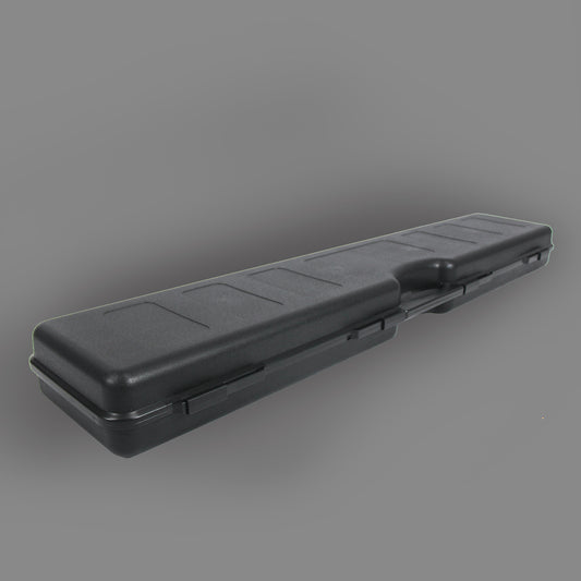 Black Framed Gun Box 2 Locks Safe Case Gun Carry Storage