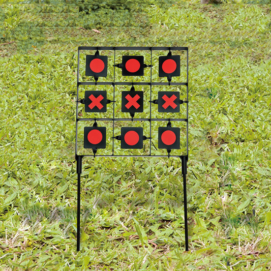 Tic-tac-toe 9 Squares Automatic Spinning Reset Airgun Target