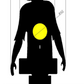 Airgun ARM Knockdown Field Game Shooting Target with Cord to Pull the Target Back Up