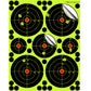 Hunting Practice Adhesive Splatterburst Target Reactive Splatter Target Paper Shooting Target