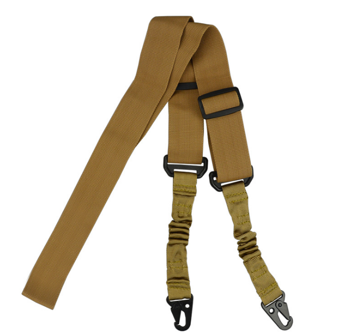 Military Multi-function Two-point Belt Task Shoulder Strap Tactical Strap Lanyard Cross-body Grab Rope