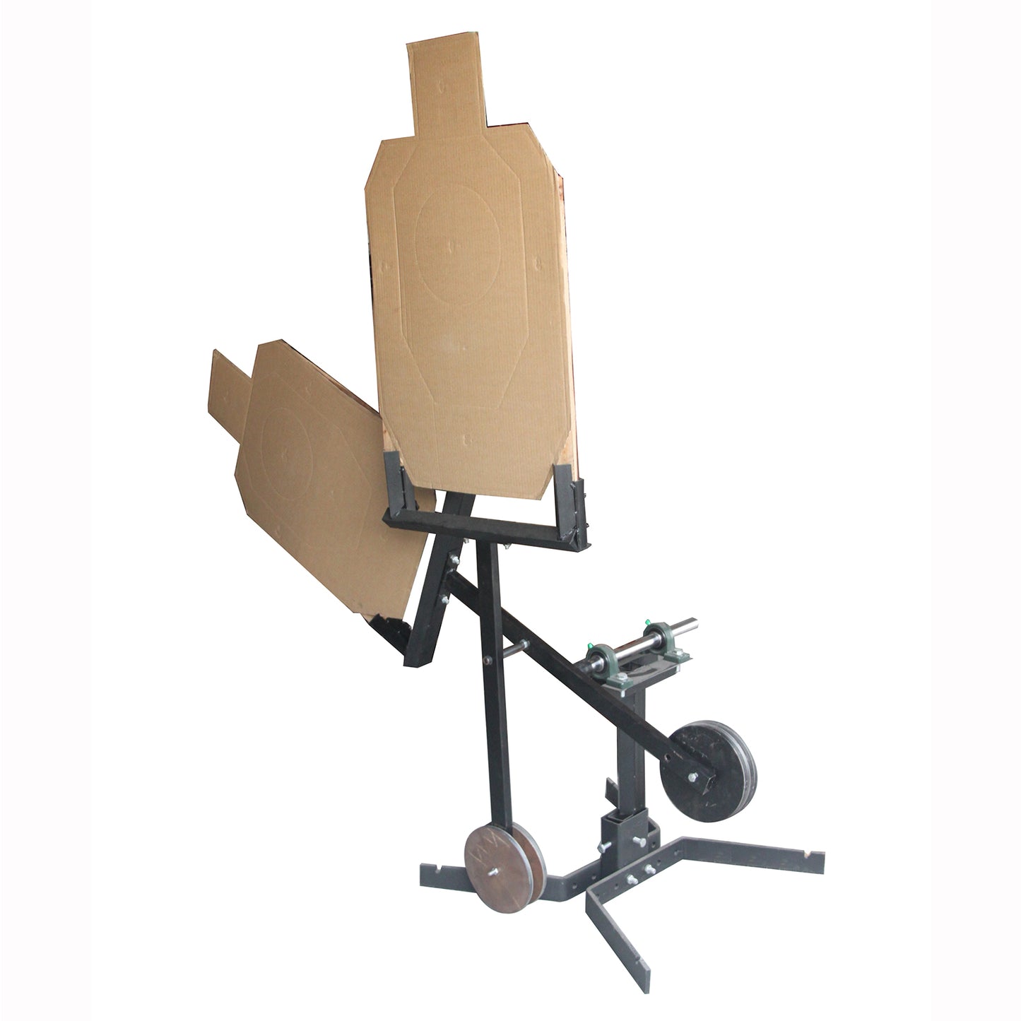 Swing IDPA IPSC Paper Shooting Targets System Metal Stand