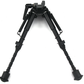 6-27HQD with side guide adjustable Foldable bipod with 11mm/20mm adapter quick release long bipod