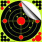 12 Inch "stick & Splatter" Reactive Splatterburst Target Shooting Self Adhesive BB Pellets Paper Shooting Targets