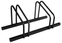 Two-seat Black Square Tube Bicycle Parking Racks