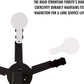 Shoot drop down reset by hand automatic rotating Plastic BB Pellets Guns steel shooting targets