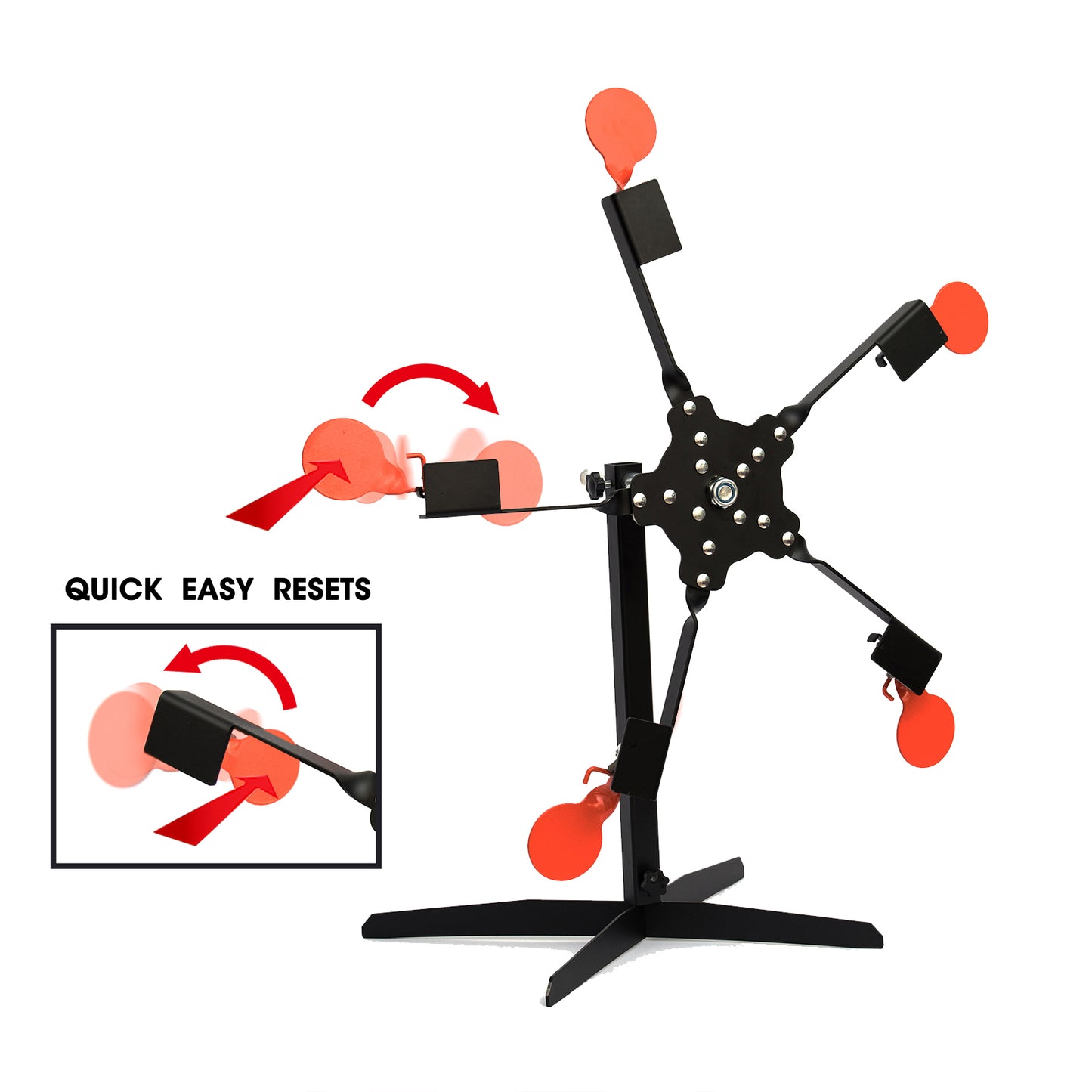 Spinning Ferris Wheel Shooting Recovery Metal Target Shooting Target