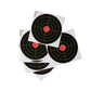 8 inch Tri-color bullseye Splash Splatter Adhesive Paper Shooting Target