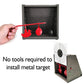 Assembly Bullet Trap & BB Pellets Catcher Steel Paper Shooting Target