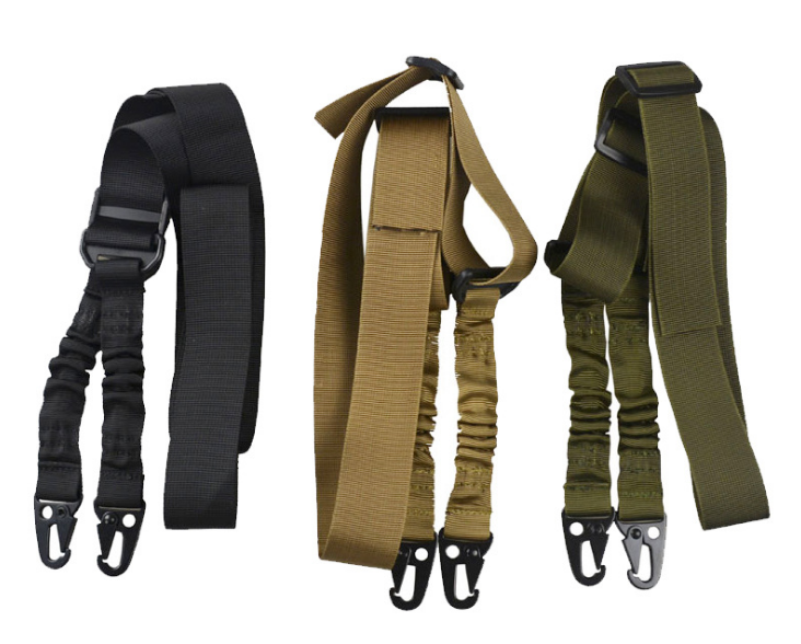 Military Multi-function Two-point Belt Task Shoulder Strap Tactical Strap Lanyard Cross-body Grab Rope