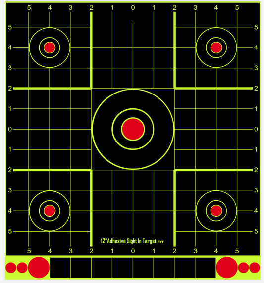 Square Shape Splatterburst Shooting Reactive Target 12 x 12 Inch Splatter Adhesive Paper Shooting Target