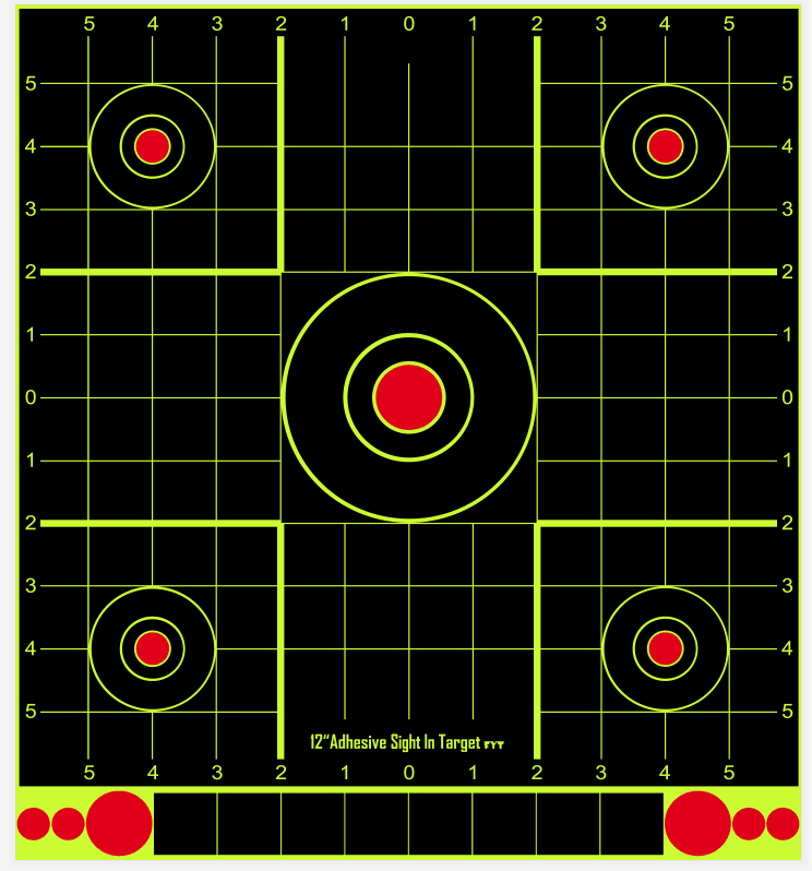 Splat Target Square Shape Splatterburst Shooting Reactive Target 12 x 12 Inch Splat ...