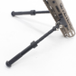 V8 Mlok Split Tactical Gun Tripod with Rail Mount Adapter Adjustable Length Shooting Stand Hunting Accessories