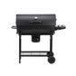 Outdoor Barbecue Trolley Smoker Big Oil Drum Barrel BBQ Charcoal Grill Manufacture with Folding Side and Front Table