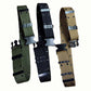 Tactical Thickened Belt Military Equipment Double Row Hole Belt