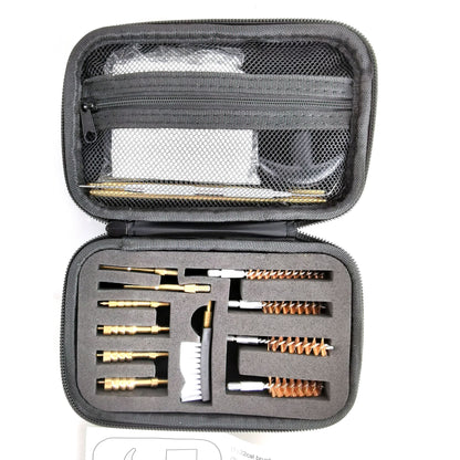 16pcs Universal Gun Cleaning Kit with Cloth Bag